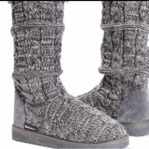 NEW! Muk Luk Shelly Grey Boots